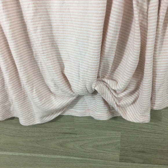 Max & Mia Soft Women’s Long Sleeve Striped Tee LG - Picture 3 of 4